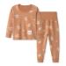 YANWANG 100% Cotton Baby Boys Girls Pajamas Set Long Sleeve Sleepwear(6M-5Years) 2-3 Years Pattern 6