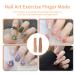 Silicone Nail Training Fingers Set for Perfect Acrylic Nails - 3 Pieces - Buy Online on SooperMarket.com