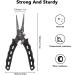 YeaSee Fishing Pliers & Fish Lip Gripper Set | Saltwater Resistant Tools with Rubber Handle, Line Cutter, Hook Remover & Sheath | Ideal Ice Fishing Gear & Gift for Men - Buy Online on SooperMarket.com