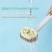 BTSEURY Long Handle Liquid Bath Brush - Detachable Exfoliating Body Scrubber and Soap Dispenser (Yellow) - Buy Online on SooperMarket.com
