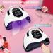 UV LED Nail Lamp 280W | Quick-Drying Nail Dryer with 66 LEDs Car Sensor & 4 Timer Settings - Portable & Spacious Nail Tool Set - Buy Online on SooperMarket.com