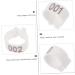 Yardwe 300 Pcs Pigeon Anklet Chicken Drumsticks Tag Plastic Foot Ring for Pigeon Poultry Pen Parrot Baby 1.3X1.3CMx3pcs Whitex3pcs - Buy Online on SooperMarket.com
