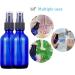 Buy 60ml Blue Spray Bottles - Refillable Travel Fine Fog Spray for Hair Cleaning & Aromatherapy (2-Pack) - Buy Online on SooperMarket.com