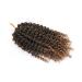 Buy 3 Packs Eunice Hair Marlybob Kinky Curl Hair Extensions - 8 Inch Crochet Braids (1B 27) - Curly Corrugated 20.32 cm for International Shipping - Buy Online on SooperMarket.com