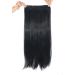 MapofBeauty 23" Long Straight Clip in Hair Extensions Hairpieces (Black) - Buy Online on SooperMarket.com