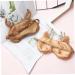Shop NOLITOY 4 Pcs Animal Eye Masks | Plush Rudolph Eye Cover for Travel & Sleep | Soft Blindfolds for Comfort & Style - Buy Online on SooperMarket.com
