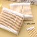1000PCS Double Ended Cotton Swabs | Wooden Cotton Buds for Makeup Travel Ear Cleaning & Pets - Buy Online on SooperMarket.com