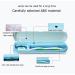 UV-C Portable Intelligent Ultraviolet Toothbrush Disinfection Box USB Charging Type-C Interface Support Toothbrush and Razor Safe and Fast Disinfection Universal Toothbrush (A) - Buy Online on SooperMarket.com