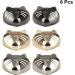 USHOBE High Heel Protectors 3 Pairs - Metal Toe & Crease Protector for Women's Shoes - 4X3cm - Buy Online on SooperMarket.com