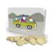 Herdy All Butter Shortbread Biscuits - 225g Collectable Tin Luxury Scottish All Butter Cookies Ideal Birthday Gift And Delicious Snack Melt-In-The-Mouth Irresistible Biscuit Selection Grey Gift Box Campervan Herdy Tin