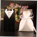 Healeved 120 Pcs Deep Impression Bag Delicate Patterns Wedding Candy Case Candy Box Bride Box Paper - Buy Online on SooperMarket.com