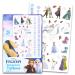 Disney Frozen Temporary Tattoos Set - 50 Pcs | Savvi Official Merchandise - Buy Online on SooperMarket.com