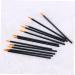 Mikinona 100pcs Tool Wands Cosmetic Point Lip Makeup Fine Applicator Brush Eyeliner Gloss Disposable - Buy Online on SooperMarket.com