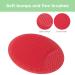 Zroven 4-Piece Silicone Face Brush Cleaning Pads - Acne Removal & Pore Cleanser Tool in Random Colors - Buy Online on SooperMarket.com