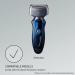 Panasonic WES9020PC Shaver Replacement Outer Foil & Inner Blade Set for ARC4 ES8243AA - Buy Online on SooperMarket.com