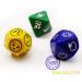 Bescon Emotion Weather & Direction Dice Set - 3 Piece Polyhedral RPG Dice in Blue, Green, Yellow - Buy Online on SooperMarket.com