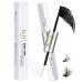 Lash Bond and Seal 10ML B&Q Eyelash Bond and Seal for Lash Clusters Long Lasting Bond and Seal Lash Glue Hold 48-72 Hours Waterproof Cluster Lash Glue Mascara Wand Bond and Seal (Black 10ML) Black Bond and Seal 10.00 ml (Pack of 1)