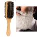 Ankroyu Double-Sided Beard Brush Set | Wooden Handle & Face Hair Trim Brush for Men | Perfect for Grooming & Bar Cleaning - Buy Online on SooperMarket.com