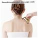 Scalp Massage Tool - Natural Lymphatic Drainage | 2PC Round Tooth Sandalwood Multi-Functional Handheld Head Skin Massager - Buy Online on SooperMarket.com