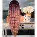 Shop BGHJUE Pink Long Roll Lace Front Wig | Brazilian Straight Human Hair - Pre-Plucked Hairline with Baby Hair - Buy Online on SooperMarket.com