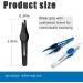 3-Piece Non-Slip Precision Tweezers Set for Women - Ideal for Eyebrows & Ingrown Hair Removal - Slant Pointed Tips - Color Mixing - Professional Quality - Buy Online on SooperMarket.com