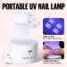 TOMICCA French Nail Extension Kit with Portable Lamp and Glue - 240 Short Almond Nail Tips - DIY Gel Nail Art Tools - Buy Online on SooperMarket.com