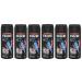 AXE (6 Pack) Adrenalin Body Spray for Men 5.07 Oz (150ml) |Mandarin & Sandalwood scent |48H Non Stop Fresh |by SBD