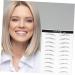 Beavorty 2 Pairs Makeup Stencil Makeup Stickers Eyebrow Stickers for Makeup Cosmetic Tool Miss Natural - Buy Online on SooperMarket.com
