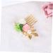 Didiseaon Wedding Hair Comb Bride Wedding Dress Hair Accessories Flower Hair Comb - Buy Online on SooperMarket.com