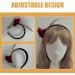 IMIKEYA Halloween Headband Red Rose Skull Headband Day Of The Dead Flowers Hairband with Skeleton Hand Zombie Bridal Cosplay Costume Hair Accessories - Buy Online on SooperMarket.com