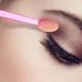 PLAFOPE 50pcs Double Ended Eyeshadow Brush Eye Shadow Stick Makeup Eye Primer Brush Eye Makeup Pink Emulsion - Buy Online on SooperMarket.com