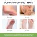 4 Pair Foot Mask Peeling Socks - Baby Smooth Feet Corny Skin Remover Rough Heel Repair - Unisex Mixed Pack - Buy Online on SooperMarket.com