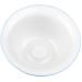 Fendrihan Porcelain Shaving Bowl with Hand-Painted Light Blue Rim - Premium Quality for a Luxurious Shaving Experience | Buy Internationally - Buy Online on SooperMarket.com
