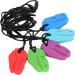 Alomejor 5pcs Silicone Teething Necklace - Soothing Baby Teethers for Gum Relief | International Shipping Available - Buy Online on SooperMarket.com
