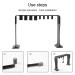 Buy Makeup Brush Drying Rack - Detachable Magnetic Holder & Storage for Brushes Eyebrow Pencils & Painting Pens - International Shipping Available - Buy Online on SooperMarket.com