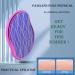 Crystal Hair Eraser Painless Hair Removal Tool Magic Nano Crystal Hair Eraser Painless Hair Remover for Men & Women Physical Epilator Apply to Any Part of Body Fast & Easy Hair Removal (Rose) - Buy Online on SooperMarket.com