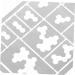 EXCEART Camouflage Spray Board Models Stencils for Crafts Painting Templates Washable Template Paper As Shown 8.50X5.50X0.20CM - Buy Online on SooperMarket.com