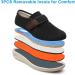 MEJORMEN Men's Edema Diabetic Shoes | Adjustable Wide Width Outdoor Walking Sneakers | Orthopedic Lightweight Comfy Casual Slippers | Black - Buy Online on SooperMarket.com