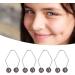 Facial Dimple Trainer 2 Pairs Easy to Use Muscle Exerciser for Daily Use (Black) - Buy Online on SooperMarket.com