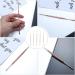 5pc Spring Earpicks Wax Curette Set - Stainless Steel Ear Cleaner for Adults | Comfortable and Sturdy Earwax Remover with Simple End Design - Buy Online on SooperMarket.com