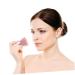 NOLITOY Mushroom Head Makeup Brush | Fluffy Face Powder & Cheek Brush | Triangle Body Brush | Portable Pink Beauty Tool - Buy Online on SooperMarket.com