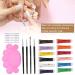 Nail Art Palette Kit - 4PCS Brush Pen for Easy Drawing | Exquisite Craftsmanship for Home and Beauty Salons - International Shipping Available - Buy Online on SooperMarket.com