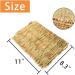 PINVNBY Natural Straw Grass Mat for Rabbit Bunny Cage - 6 Pcs - Buy Online on SooperMarket.com