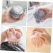 Beavorty 2pcs Massage Shampoo Brush - Silicone Scalp Scrubber & Body Exfoliator - Buy Online on SooperMarket.com