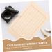STOBOK 50 sheets Japan Art Paper Zhi Calligraphy Japanese Sumi Stationery Rice Mat Drawing Painting - Buy Online on SooperMarket.com