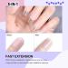 Saviland 5 in 1 Clear Builder Base Gel - Nail Strengthener for Broken Nails - 15ml UV/LED Gel - Buy Online on SooperMarket.com