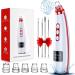 2023Newest Blackhead Remover Pore Vacuum Upgraded Facial Pore Cleaner Electric Acne Comedone Whitehead Extractor Tool-5 Suction Power 5 Probes USB Rechargeable Blackhead Vacuum Kit for Women & Men