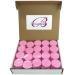 Beauticom 10G/10ML Round Clear Jars (100 Pieces) - Pink Lids for Pills Medication & Beauty | BPA Free - International Shipping Available - Buy Online on SooperMarket.com