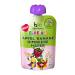 biozentrale BioKids Fruit Puree Apple Banana Raspberry Oat | 12 x 90g | Fruity snack with no added sugar | Vegan