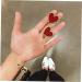 Adorainbow 1 Pair Heart Studs Ladies Miss Earring - Buy Online on SooperMarket.com